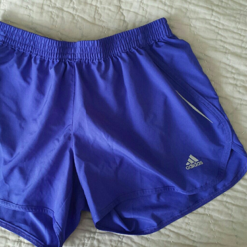 Adidas purple shorts